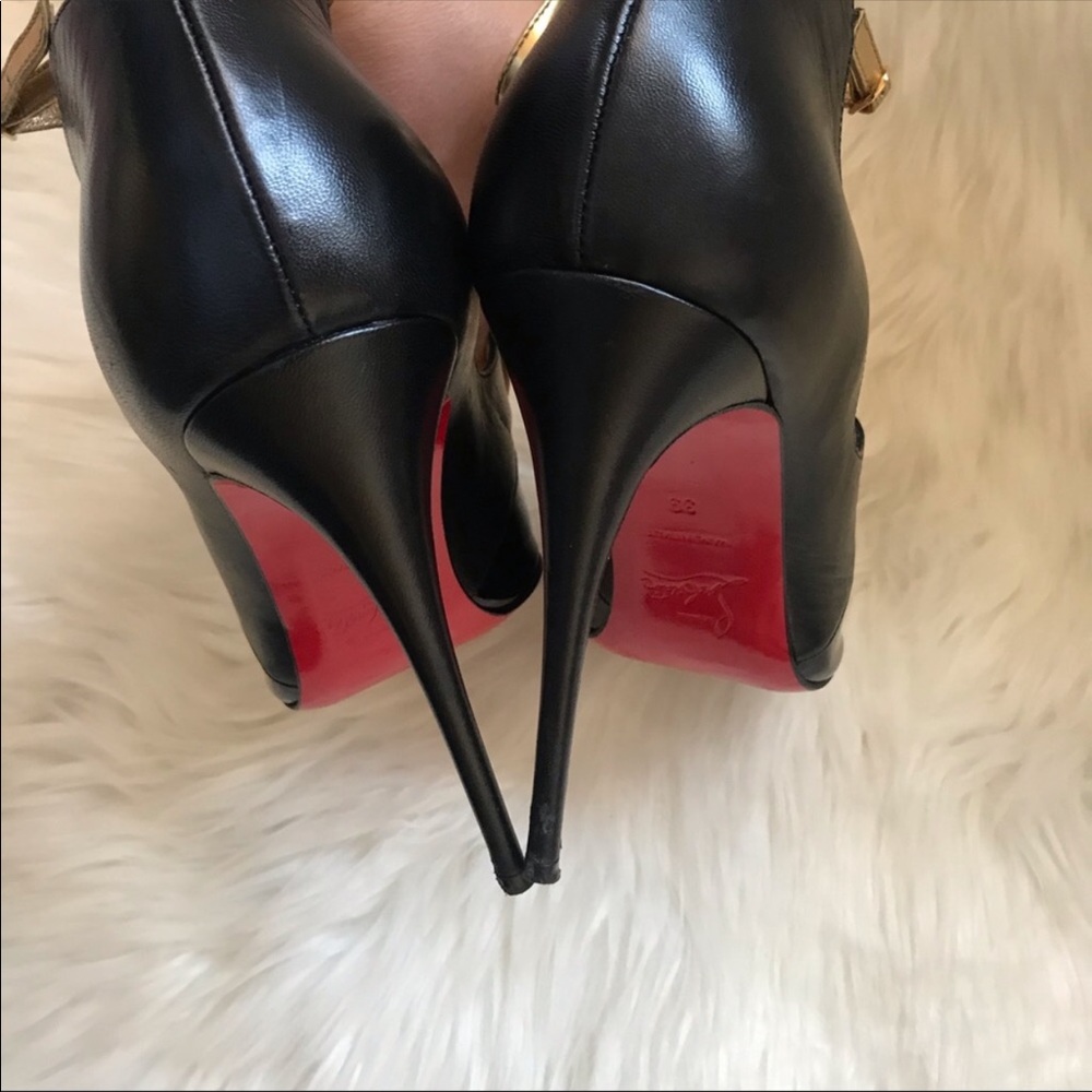 ⭕️SOLD⭕️ CHRISTIAN LOUBOUTIN Dictata 100 Shoes - Picture 5 of 8